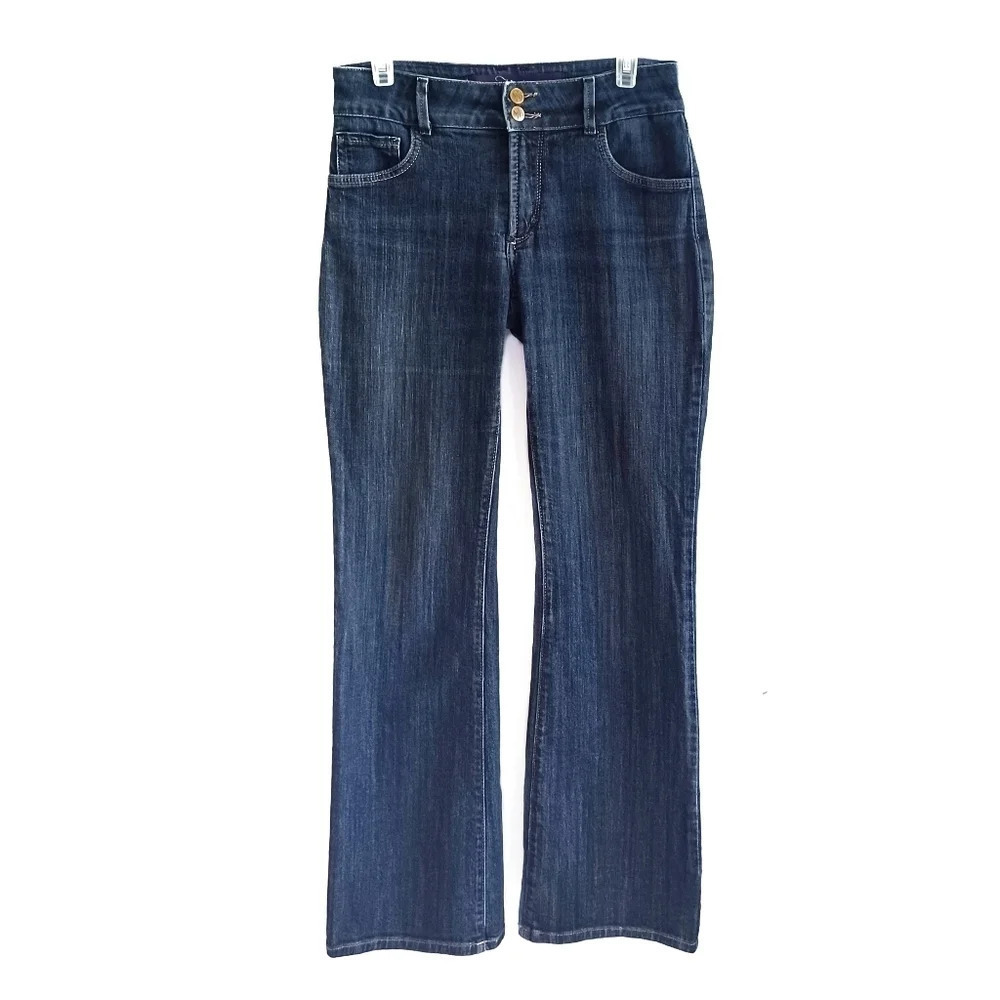 NYDJ Double Button Bootcut Jeans